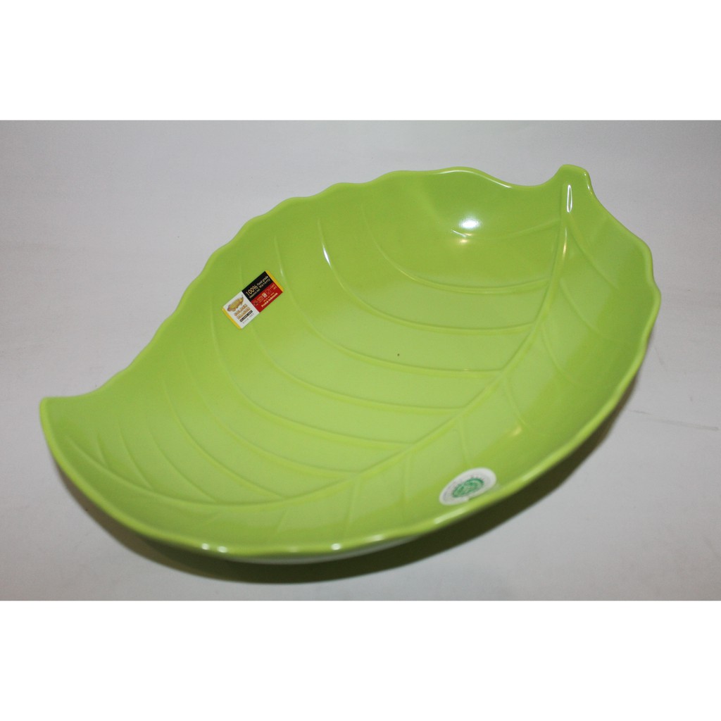 Tô Melamine Hình Chiếc Lá Màu Vàng W2012