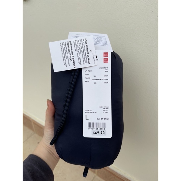 Áo lông vũ Ultra light down Uniqlo 2022