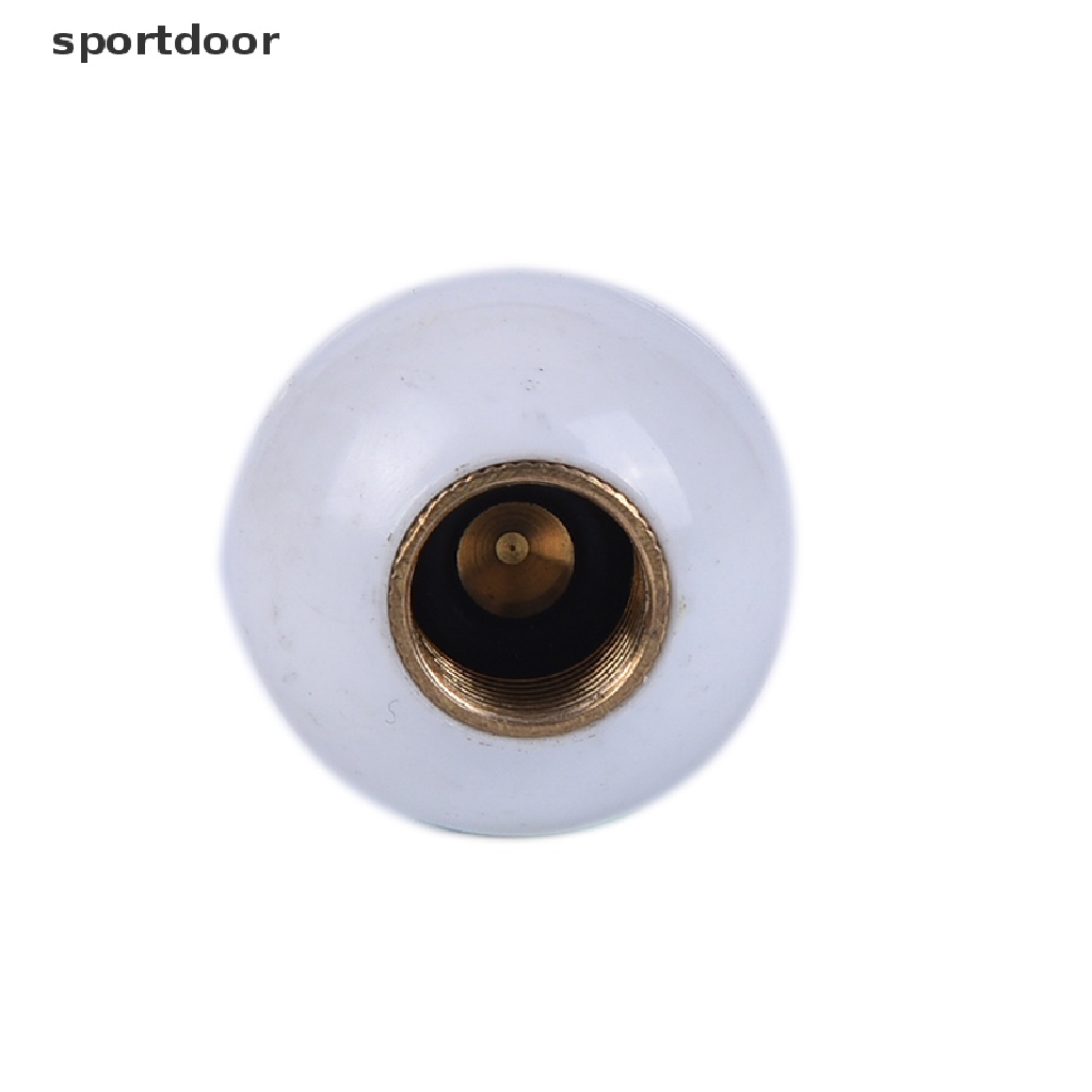 [sportoutdoor] Set 4 Nắp Van Hình Mắt Bóng Bằng Nhựa Kim Loại Cho Bánh Xe Đạp &amp; Ô Tô