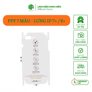 Dán ppf tự phục hồi trầy xước cho mặt lưng ip 7 plus 8 plus