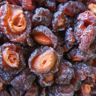 Ô Mai Đào Chẻ, túi zip 500G - Date luôn mới