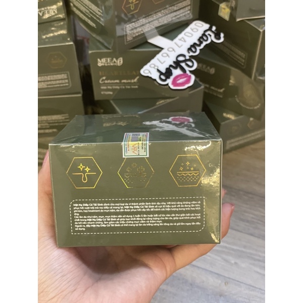 Mặt nạ DIẾP CÁ Meea Tái Sinh Ngăn Ngừa Mụn - Sạch Khuẩn Da 120GR