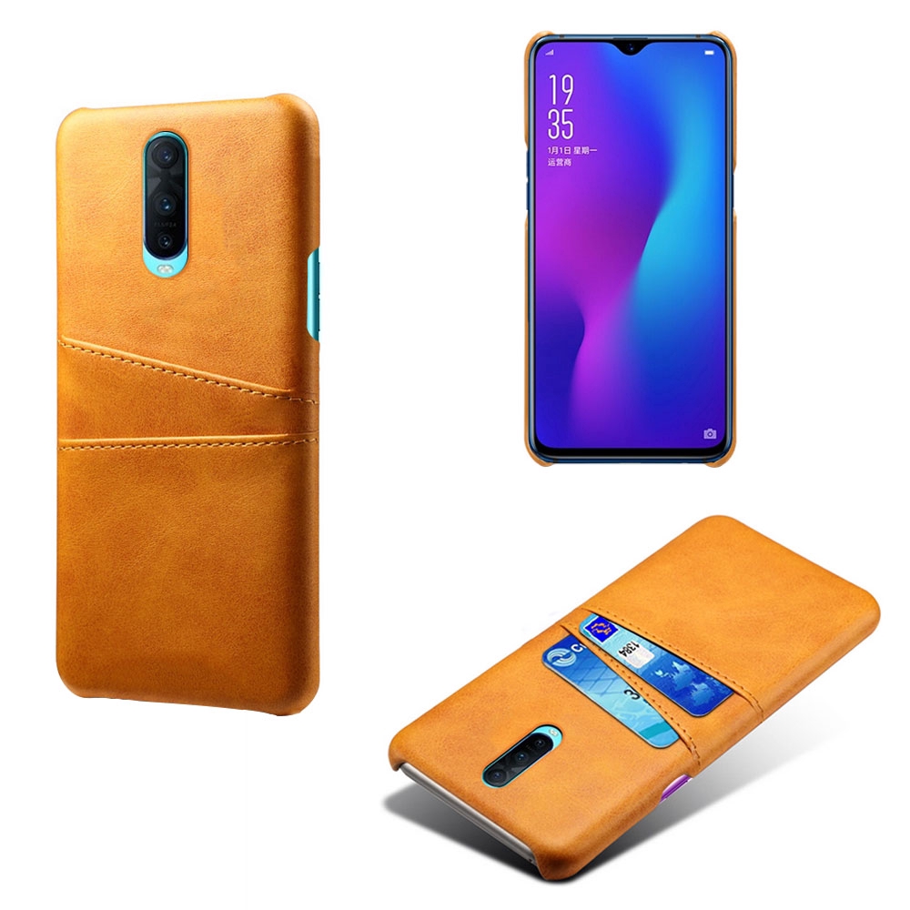 Luxury Card Holder Case OPPO R17 Pro R11 R11S Plus Slim PU Leather Wallet Shockproof Cover