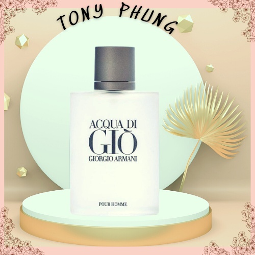 Nước Hoa Nam Armani Acqua Di Giò Trắng 100ml Cao Cấp - Lưu Hương Lâu [Chính Hãng]_TONY_PHUNG2999
