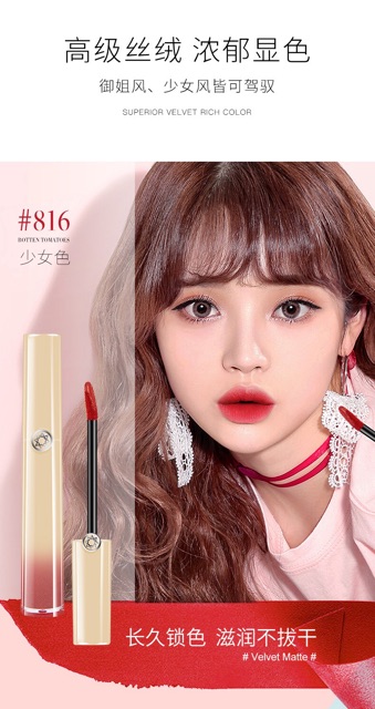 Set 5 Cây Son Kem Lì Chính Hãng PS-II Hàng nội địa Trung | Thế Giới Skin Care