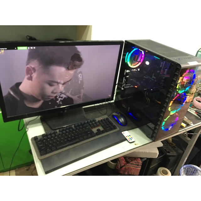 Thùng máy cây led rgb đổi màu, tản nước | BigBuy360 - bigbuy360.vn