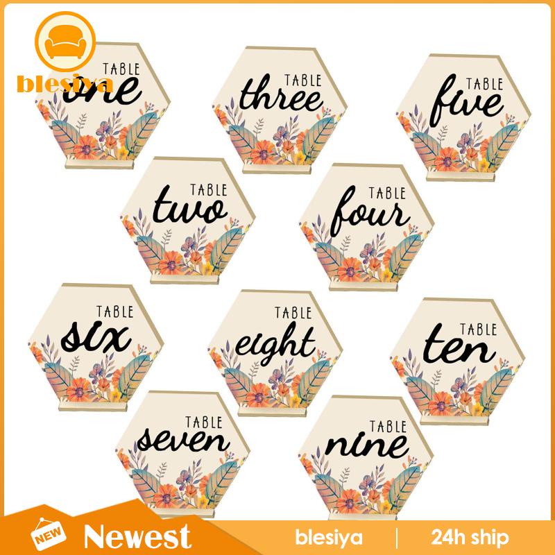 Bảng Số Để Bàn Từ 1 Đến 10 Thiết Kế Độc Đáo Sáng Tạo