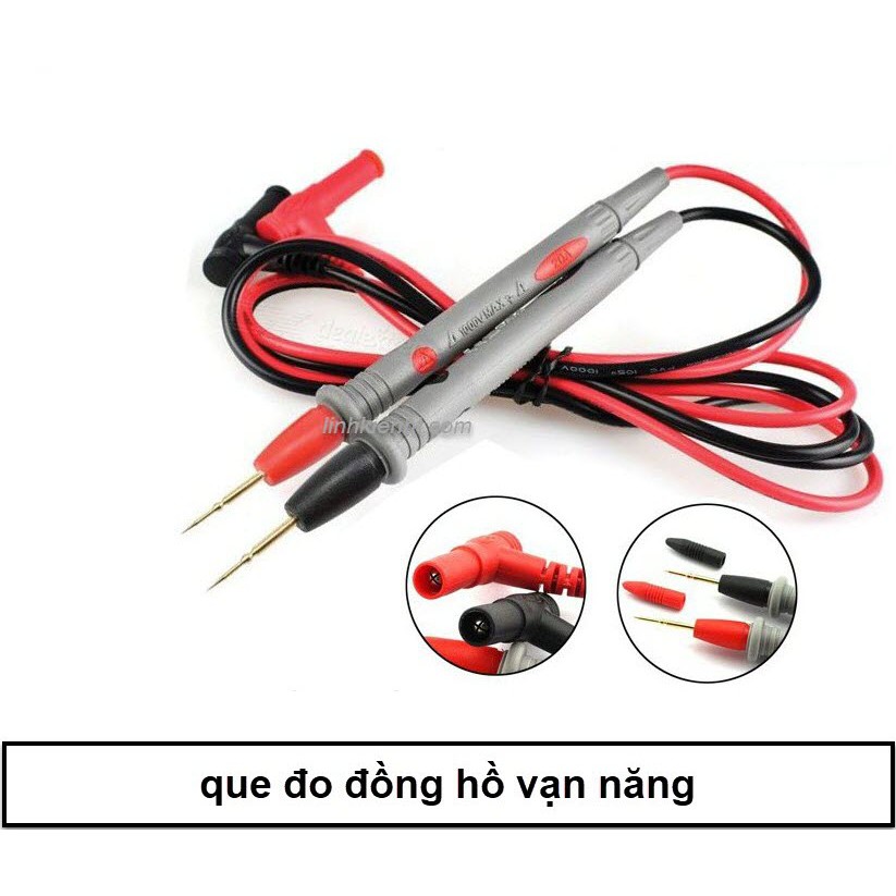 Dây đo đồng hồ vạn năng VOM mạ vàng