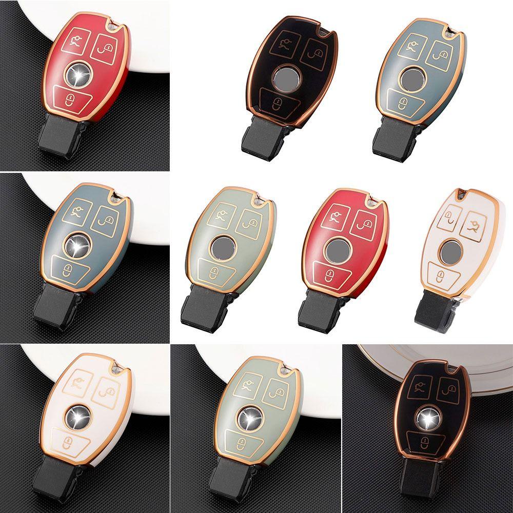 Vỏ Bảo Vệ Chìa Khóa Điều Khiển Từ Xa Cho Mercedes-Benz C S-class C200L E260L CLA220 GLC260l