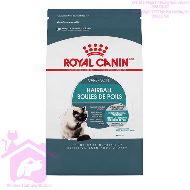 Thức ăn cho mèo TIÊU HÓA LÔNG túi 400g ROYAL CANIN INTENSE HAIRBALL - Phụ kiện thú cưng Hà Nội