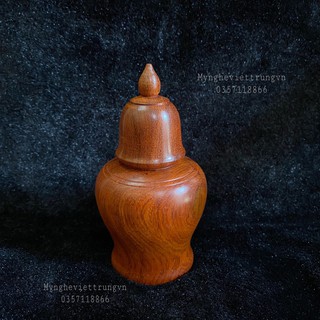 Lọ Tăm Gỗ Hương