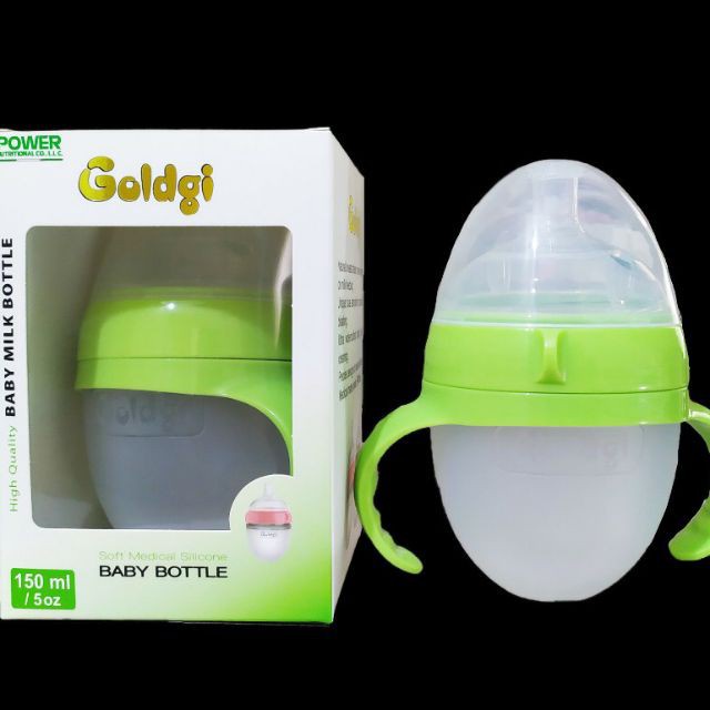 BÌNH SỮA SILICON GOLDGI MỸ 150ml/250ml