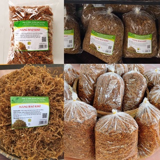 Măng bào khô làm từ cây tre rừng chuẩn Cao Bằng