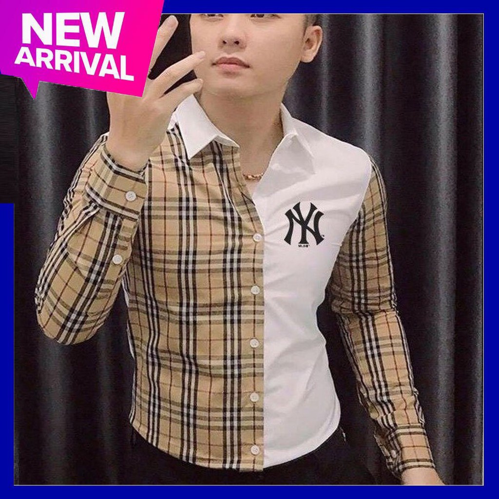 Áo sơ mi tay dài, áo sơ mi dài tay nam chất lụa chống nhăn size M L XL XXL