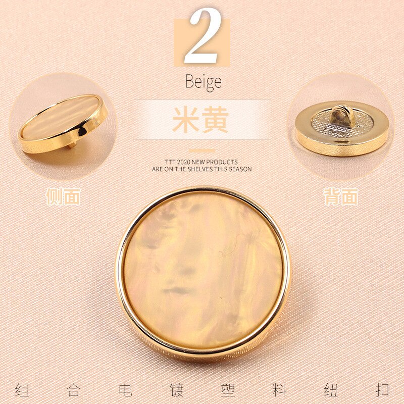 Set 10 Nút Nhựa Dành Cho May Vá Thủ Công