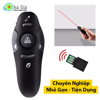 Bút chỉ Laser Điều Khiển Trình Chiếu Power Point Đỏ Từ Xa Không Dây 2,4 GHz