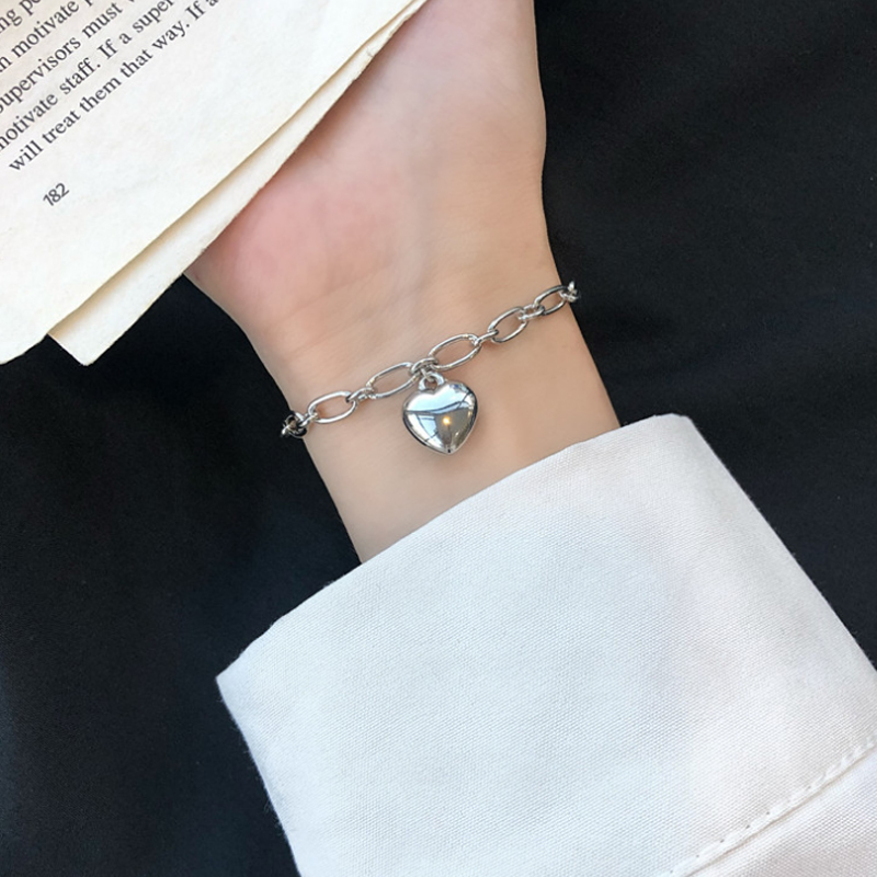 Vòng Đeo Tay Dây Xích Mặt Trái Tim Ma Thuật Phong Cách Hàn Quốc 789 | BigBuy360 - bigbuy360.vn