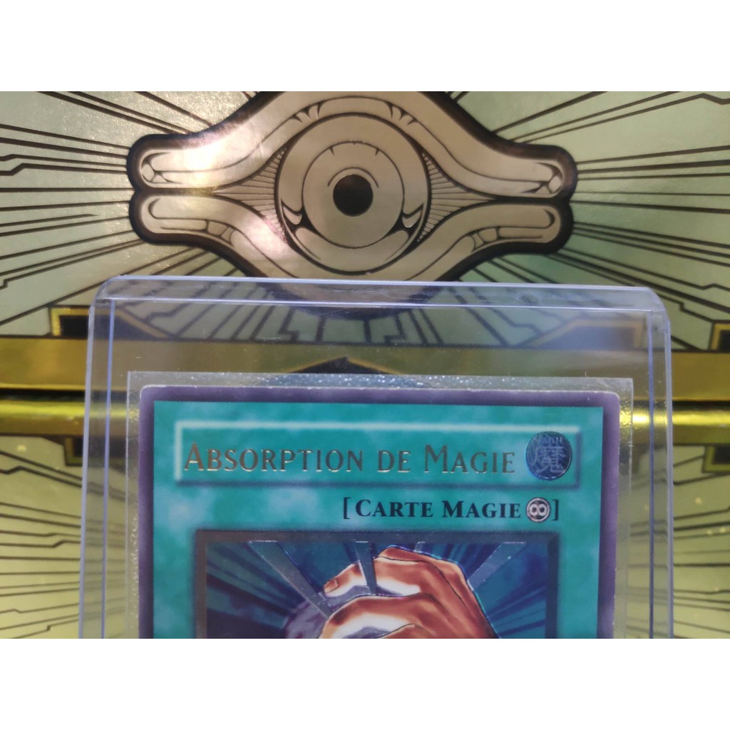 [ Dưa Hấu Yugioh ] Tiếng Pháp - Lá bài thẻ bài Spell Absorption - Ultimate Rare 1st Edition - Tặng bọc bài nhựa bảo quản