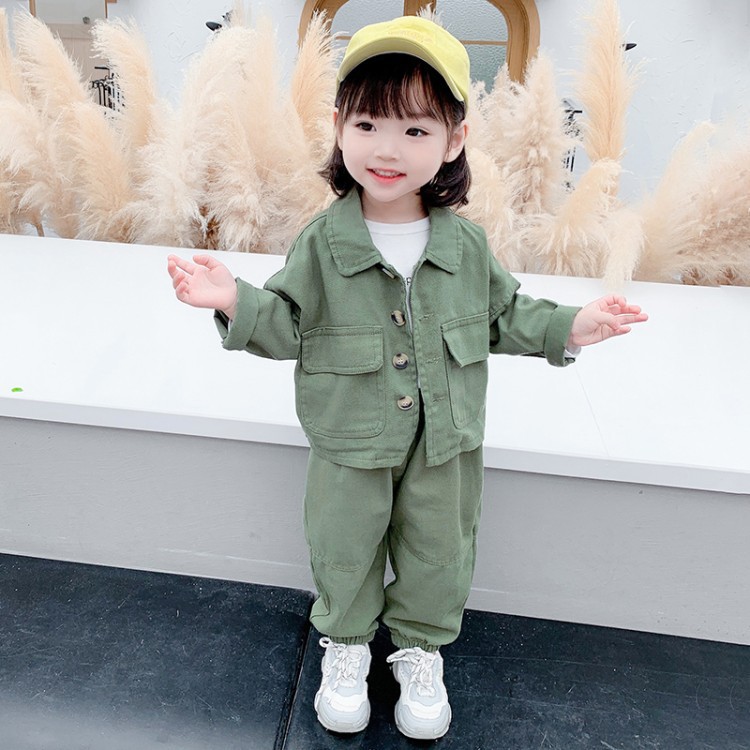 BỘ Kaki Dài Tay Cho Bé Trai Và Bé Gái 8 -28Kg DOLY STORE