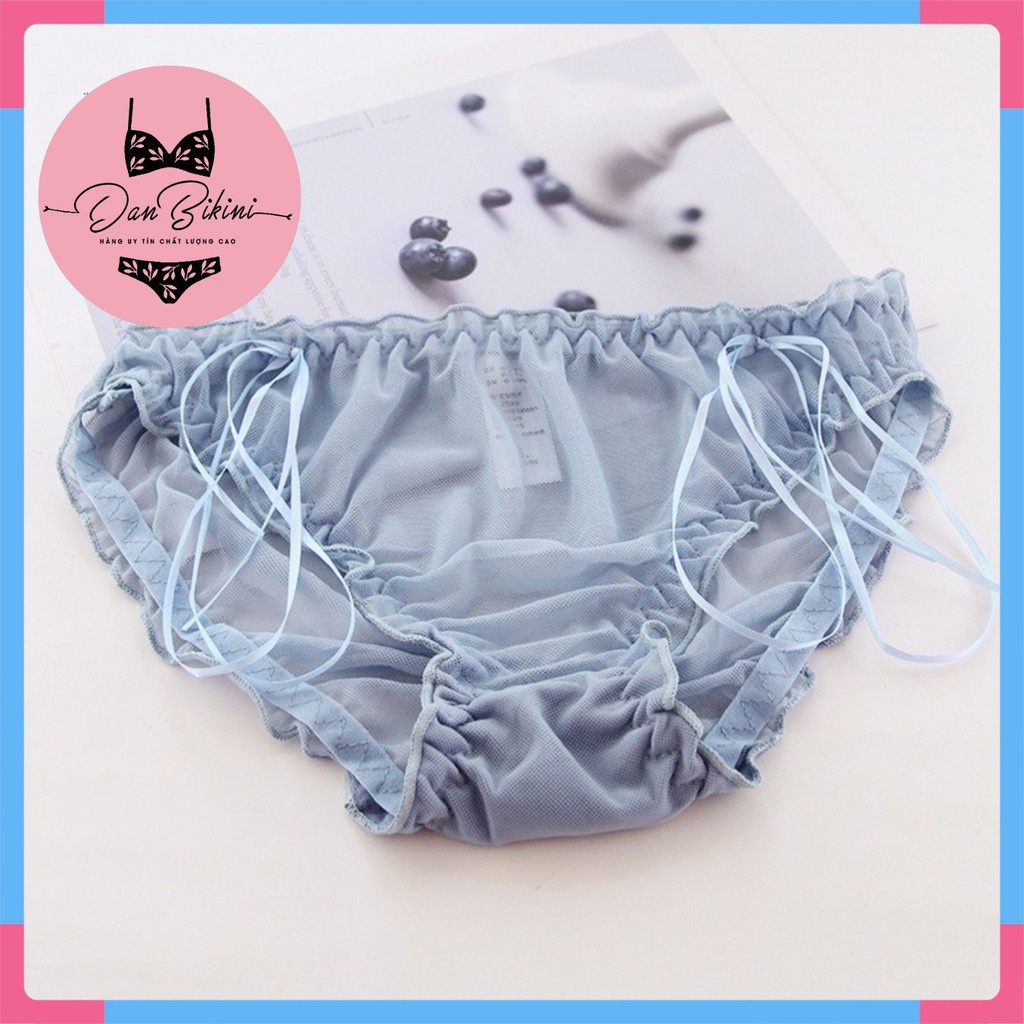 Quần Lót Nữ - Quần Lót Ren cao cấp bèo nhún ren mềm mại sexy quyến rũ DAN STORE Mã A067