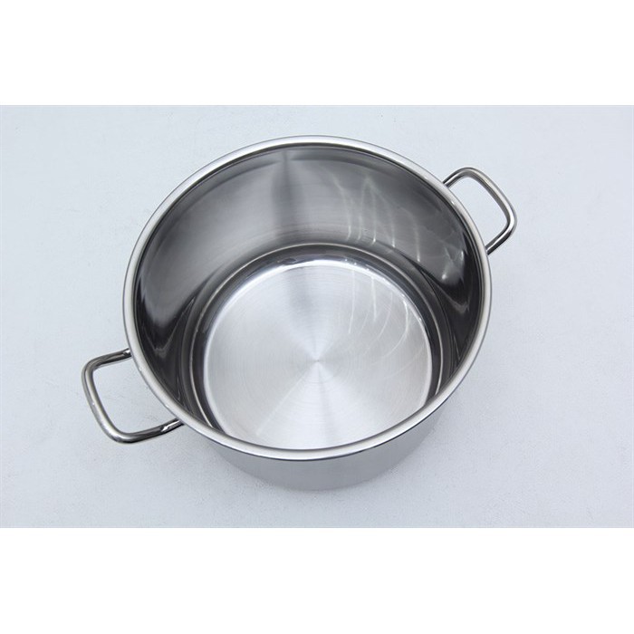 Nồi Fivestar Standard inox 430 nắp kính (30cm) , 3 đáy dùng được bếp từ , hồng ngoại , gas