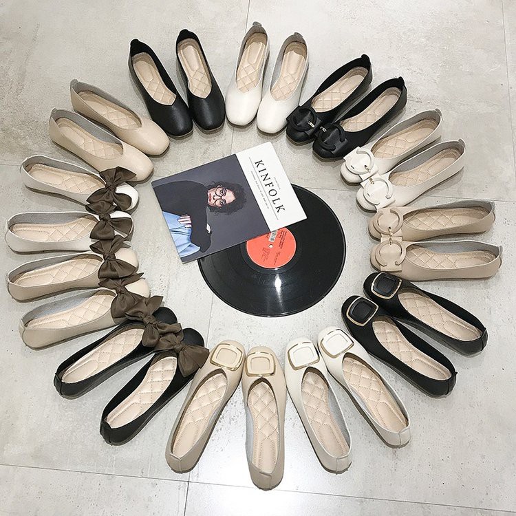 Giày Búp Bê Nữ Gót Vuông Size 41-43 | BigBuy360 - bigbuy360.vn