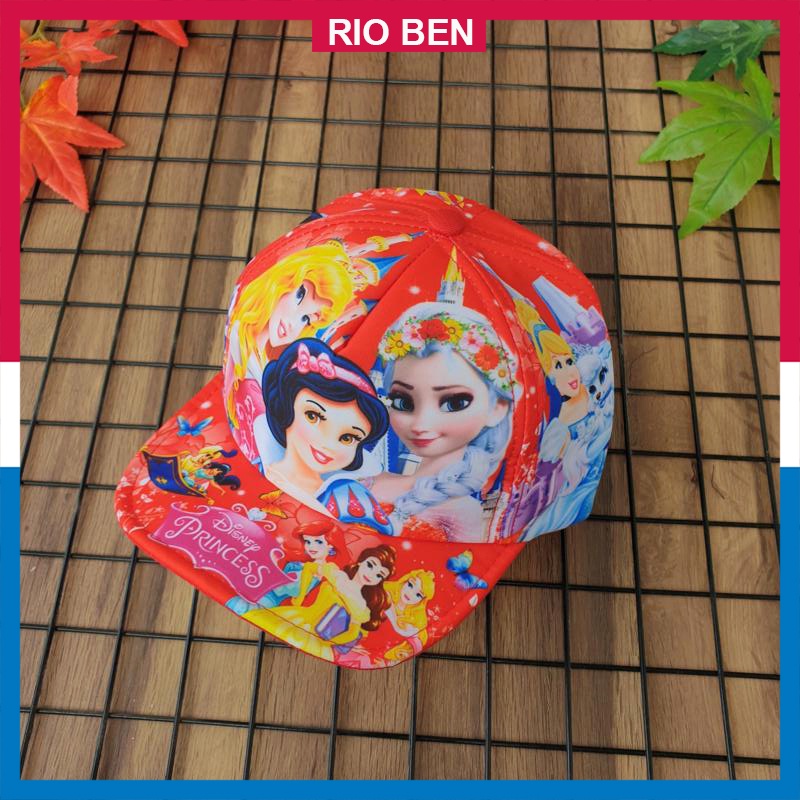 Nón bé gái tin hình 3d công chúa bé từ 2-5 tuổi RBN099