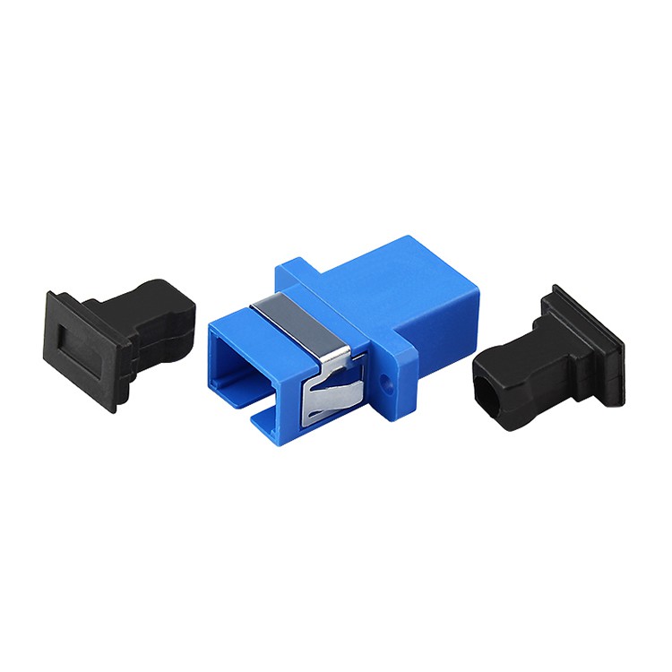 Bộ 10 đầu Adapter SC/UPC SM, Simplex màu xanh dương