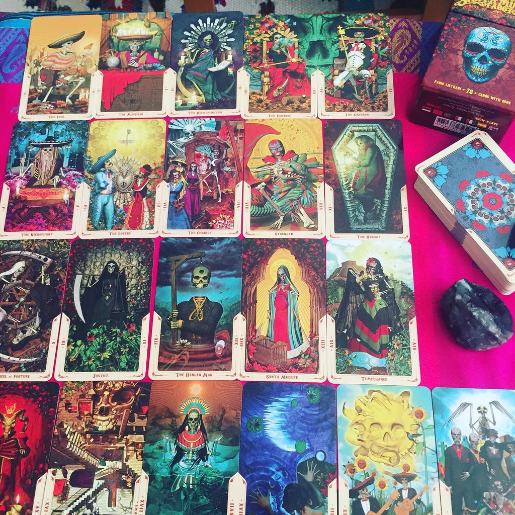 Bộ Bài Santa Muerte Tarot (Mystic House Tarot Shop)