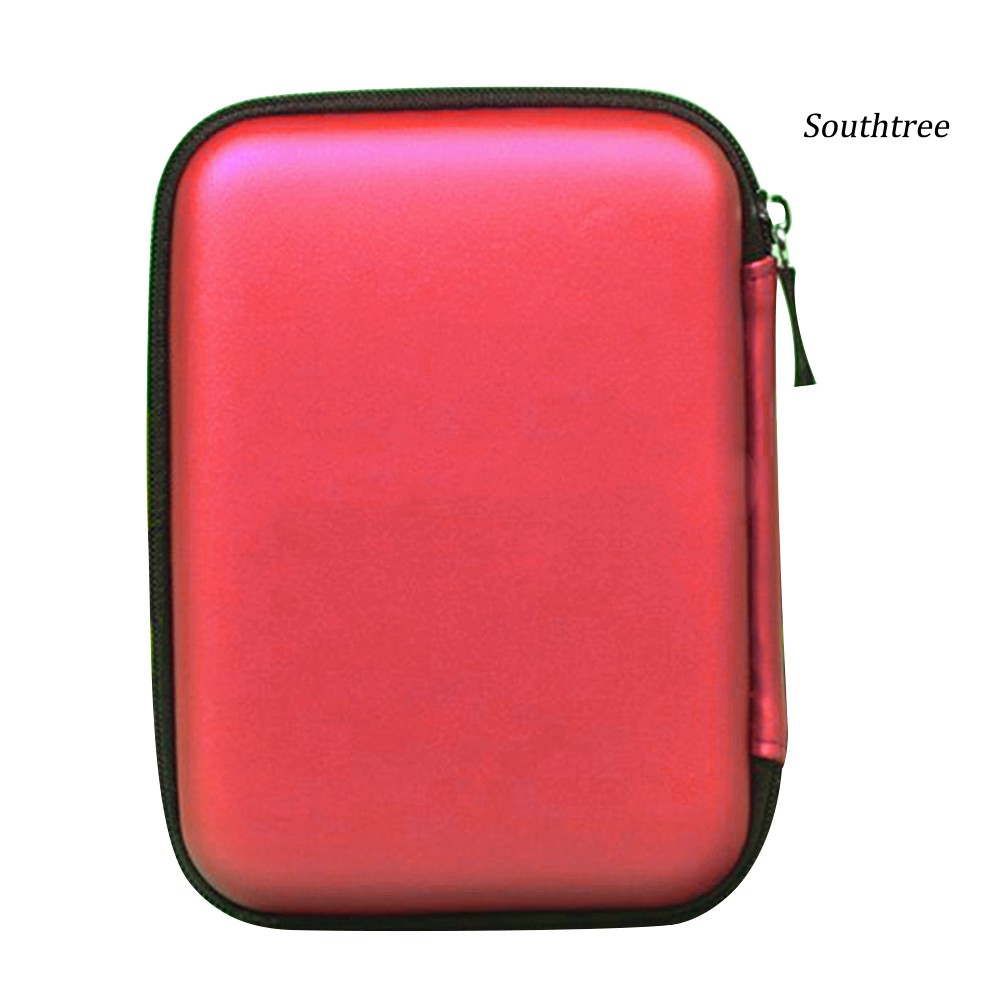 【Ready stock】2.5 Inch External USB Hard Drive Disk Carry Case Cover Pouch Bag for SSD HDD