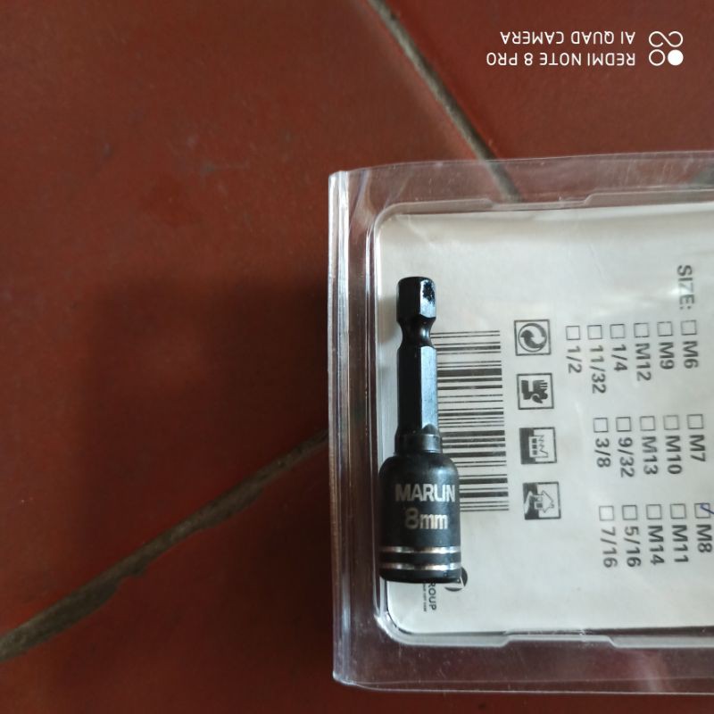 Đầu bắn vít tôn Marlin 8mm