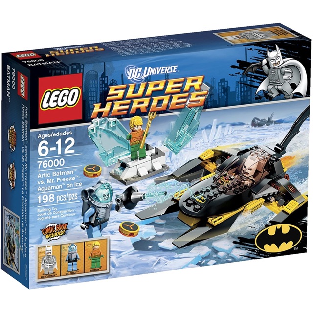 Lego chính hãng - Set 76000 - Aquaman chiến đấu Người Băng