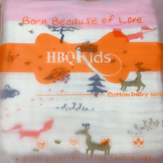 Chăn sợi tre 6 lớp 110×110 cm (C3)