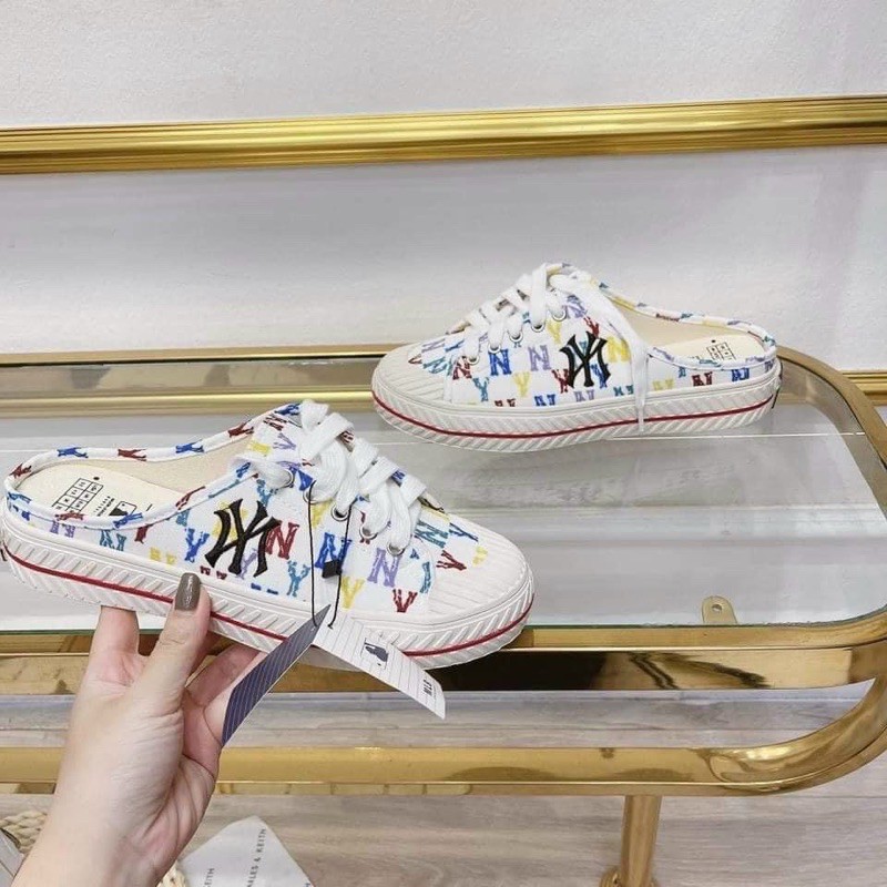 Giày sneakers, sục thể thao NY nhiều màu hot trend 2021