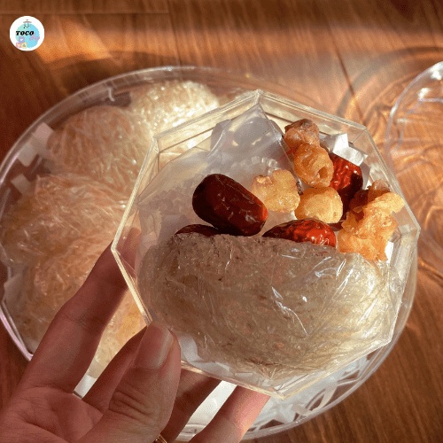 Tổ yến sào nguyên chất nguyên tổ (10g -20g) kèm nguyên liệu - Yến Sào Nha Trang - Khánh Hòa
