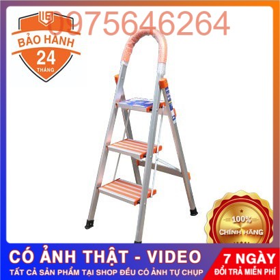 Thang Nhôm Ghế 3 Bậc Nikawa NKA-03 Dùng Trong Gia Đình