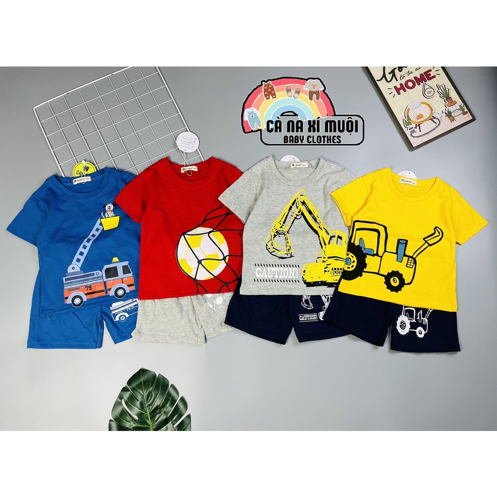 ✨Size(9-32Kg)FREE SHIPBộ Cộc Tay Dể Thương Cho Bé, Đủ Màu