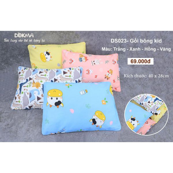 Gối bông Kids Dokma kích thước 28x40cm