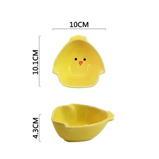 (Ảnh thật) Chén nước mắm, chén ăn dặm gốm sứ siêu dễ thương