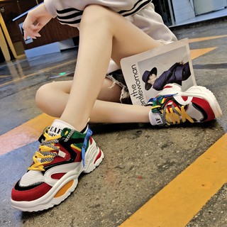 [SALE - SẴN ĐEN 37, 38] Giày ulzzang phối màu siêu cá tính (ảnh thật ở cuối)