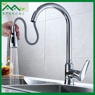 Vòi rửa bát, vòi rửa chén nóng lạnh rút dây kobes-kb 802