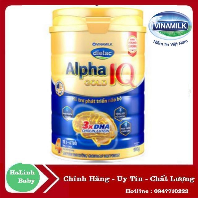 Sữa Dielac Alpha Gold Step 4 (900g)