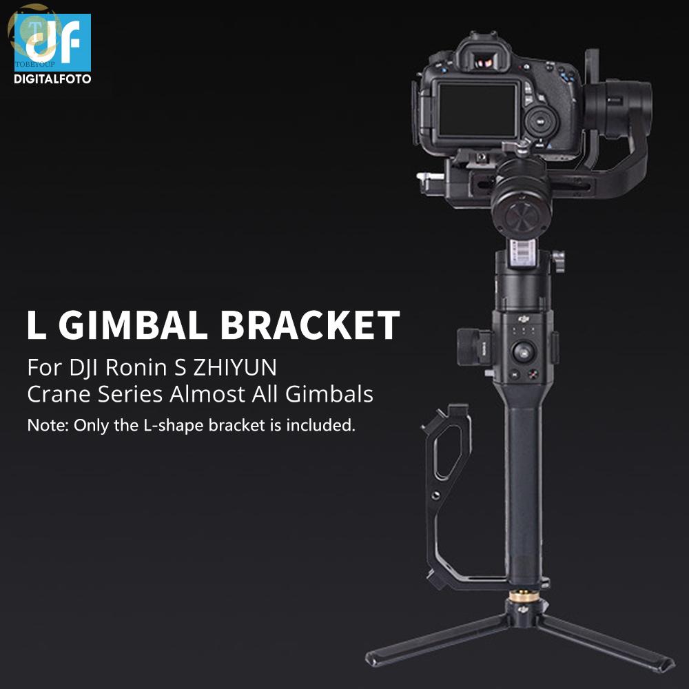 Giá đỡ khớp chữ L DF DIGITALFOTO M-0667 3 ngàm đế đèn vít 1/4 inch nối DJI Ronin-S Zhiyun đèn LED video micro màn hình