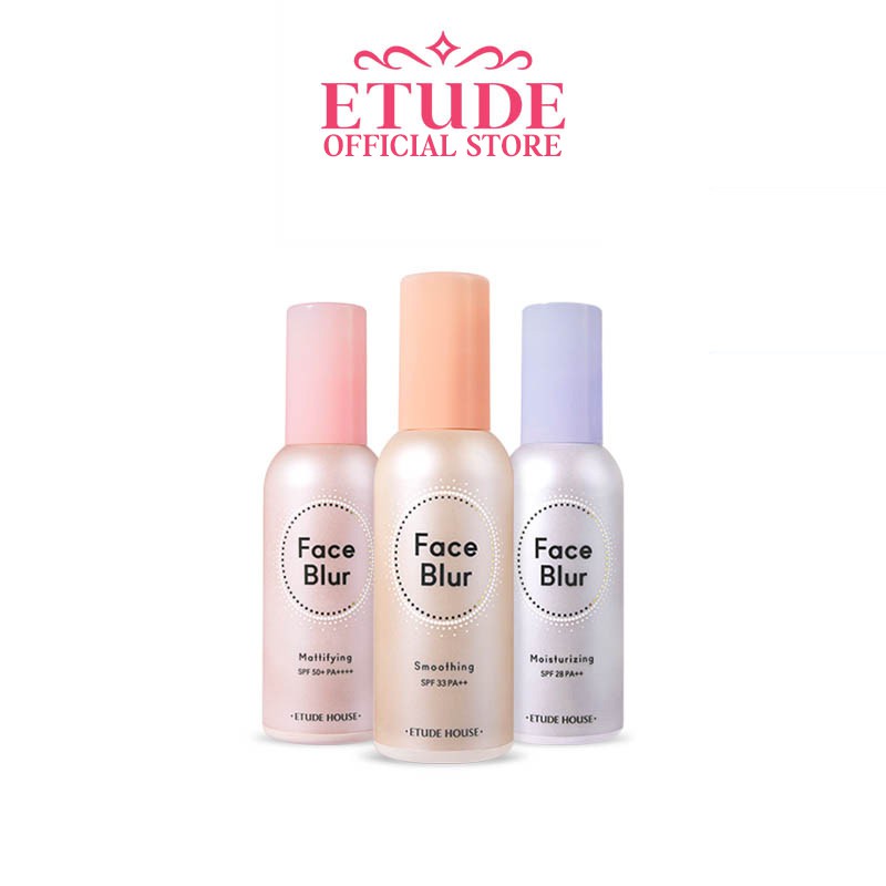 Kem lót trang điểm nền mịn màng ETUDE Face Blur SPF 33 PA++ 35g kèm chống nắng dưỡng da