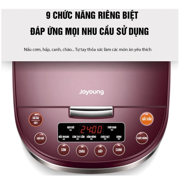 Nồi cơm điện tử yoyoung 1,8 lít