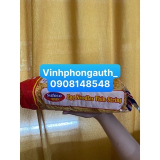 Mì trứng safoco sợi nhỏ 500gr