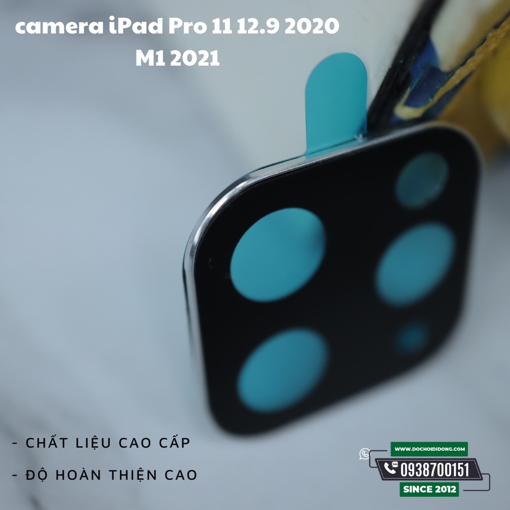 Miếng dán cường lực camera iPad Pro 2020 M1 2021 M2 2022 2.5D