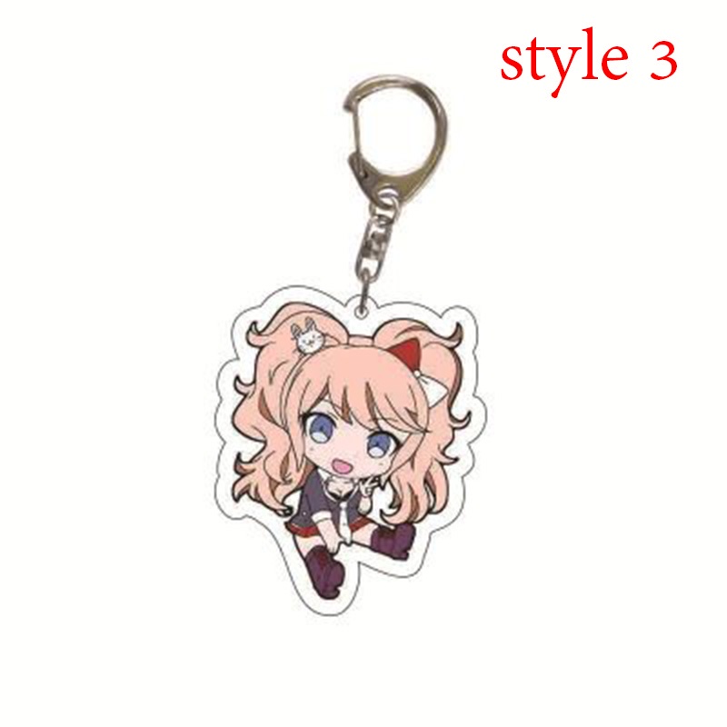 Móc khóa Game Danganronpa bằng acrylic hai mặt