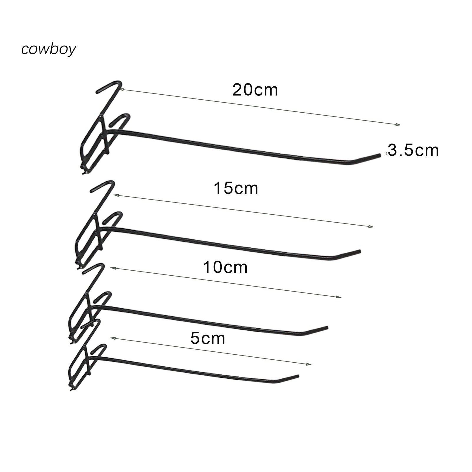 cowboy House  Life Lightweight Hanging Hooks Universal Mesh Panel Hooks Space-saving for Home