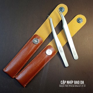 Cặp nhíp bao da, tách gắp volume